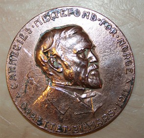 Carnegies heltefond - Medalje - Side-B
